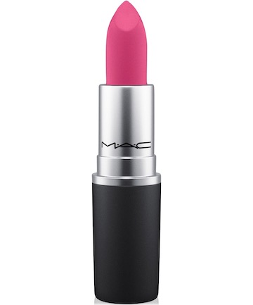 MAC Cosmetics Powder Kiss Lipstick in Velvet Punch, $21