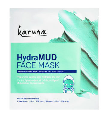 Karuna Hydra MUD Face Mask Green Mud Sheet Mask, $8