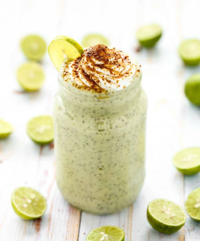 Key Lime Pie Chia Seed Pudding