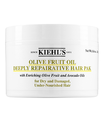 Kiehl's Olive Fruit Oil Deeply Repairative Hair Pak, $25