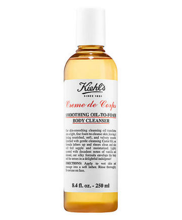 Kiehl's Crème de Corps Smoothing Oil-to-Foam Body Cleanser, $29