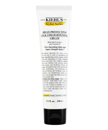 Best Heat Protectant No. 4: Kiehl's Heat-Protective Silk-Straightening Cream, $17