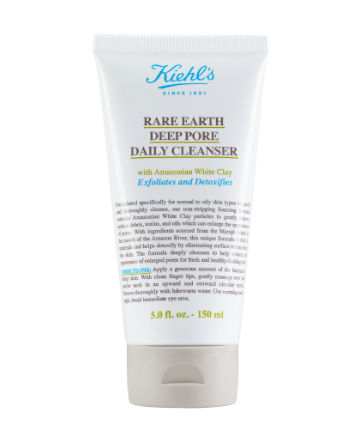Best Face Cleanser No. 4: Kiehl's Rare Earth Deep Pore Daily Cleanser, $23