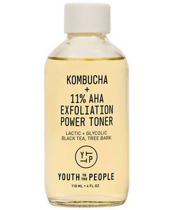 Youth to the People Kombucha + 11% AHA Exfoliation Power Toner, $38