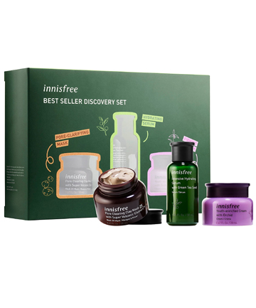 A K-beauty Starter Pack: Innisfree Best Seller Discovery Set, $18