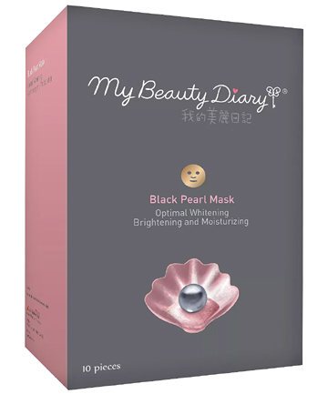 Sheet Masks: My Beauty Diary Black Pearl Mask, $13.99 for 10