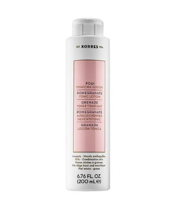 Korres Pomegranate Tonic Lotion, $22