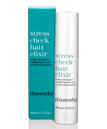 This Works Stress Check Hair Elixir, $46