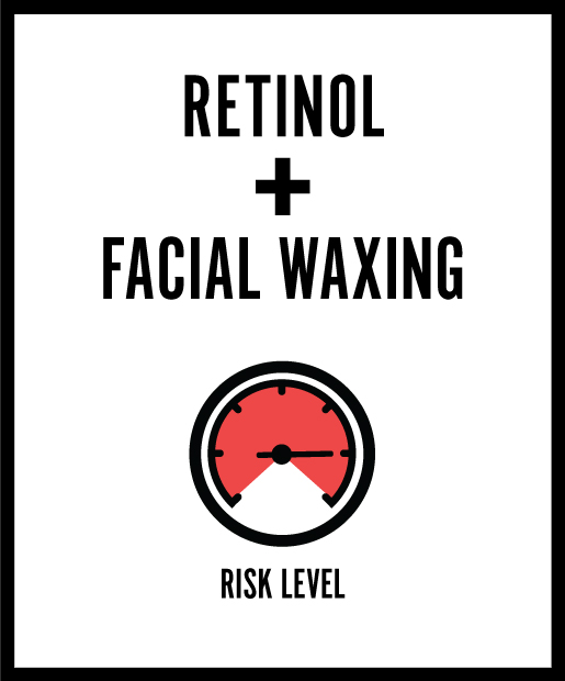Retinol + Waxing = Major Ouch