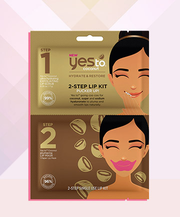 Yes To Coconut 2-Step Lip Kit Pucker Up, $3.99