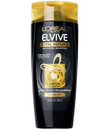 Best Drugstore Shampoo No. 12: L'Oréal Paris Advanced Haircare Total Repair 5 Restoring Shampoo, $3.97