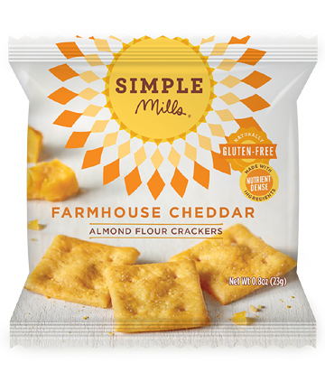Simple Mills Farmhouse Cheddar Almond Flour Cracker Snack Pack, $16.47 for 3 Count