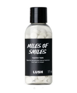 Lush Miles of Smiles Toothy Tabs, $10.95
