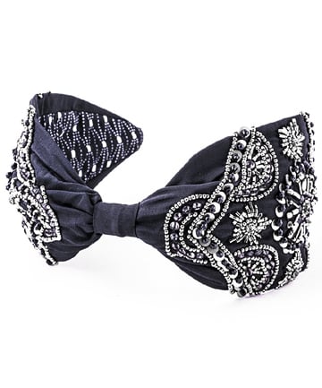 Namjosh Arabella Black Headband, $50