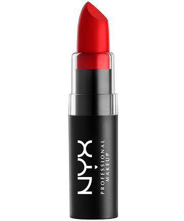 NYX Matte Lipstick in Perfect Red, $6