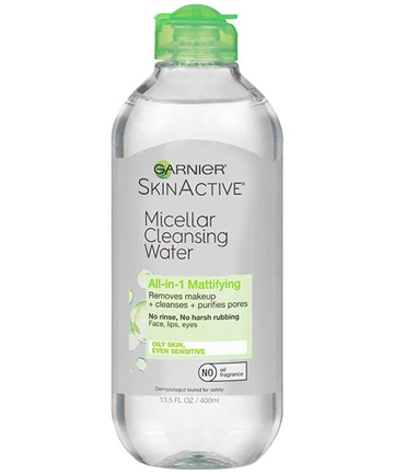 Garnier SkinActive Micellar Cleansing Water All-in-1 Mattifying, $6.79