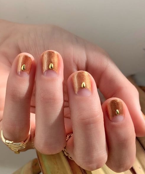 Mani of the Week: Gorgeously Gilded