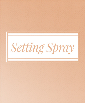 Set It in Place with a Mattifying Setting Spray