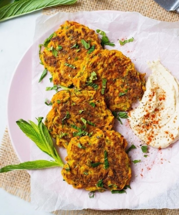 Simple Carrot Fritters