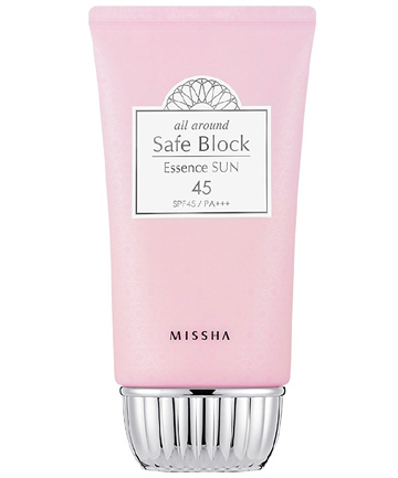 Missha All Around Safe Block Essence Sun SPF 45/PA+++, $14