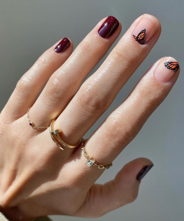 Nail Art by Robin Moses: wedding nails, white butterfly nail, butterfly  nails, mac eyeshadow nails, mac reflects pearl, bride and groom nail, cute  wedding nail, easy wedding nails, fun wedding nails, elegant