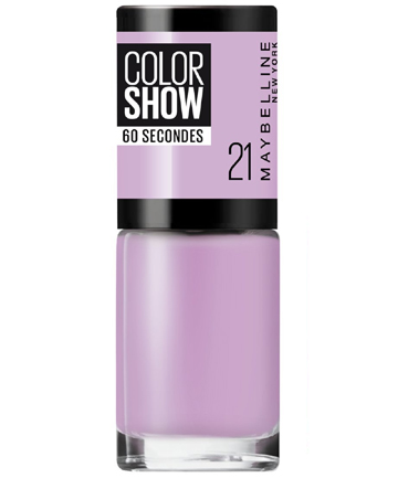 Maybelline New York Nail Colours Color Show Nail Polish in Lilac Wine, $5.08