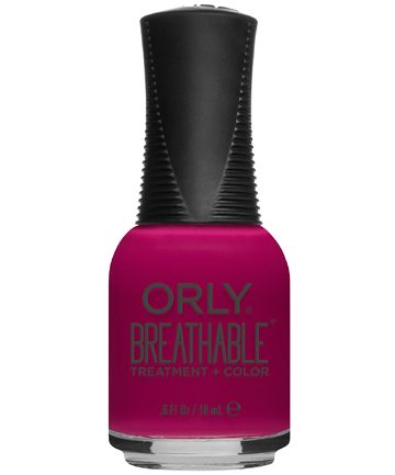 Orly Breathable Treatment + Color in Heart Beet, $9.99
