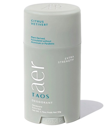 Taos Extra Strength Deodorant in Citrus Vetivert, $21