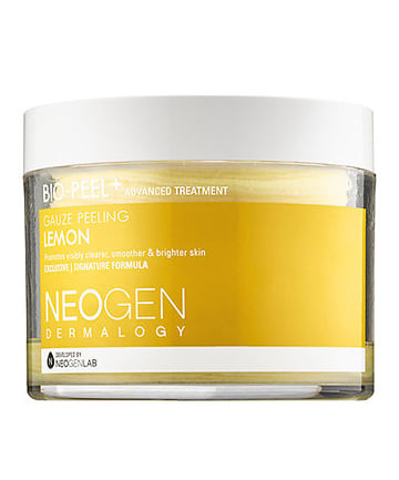 Neogen Dermalogy Bio-Peel Gauze Peeling Lemon, $27