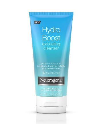 Best Face Cleanser No. 5: Neutrogena Hydro Boost Exfoliating Cleanser, $8.99