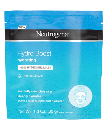 Neutrogena Hydro Boost Hydrating 100% Hydrogel Mask, $2.50