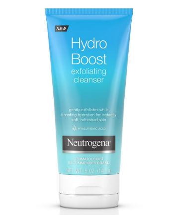 Best Face Scrub No. 1: Neutrogena Hydro Boost Exfoliating Cleanser, $8.99