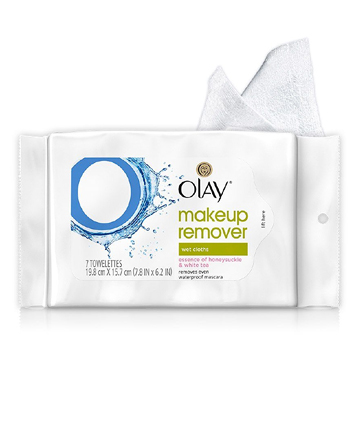 Olay Makeup Remover Wet Cloths, $3