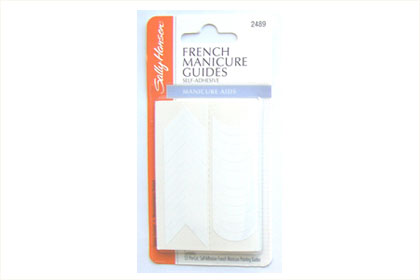 No. 1: Sally Hansen French Manicure Nail Guides, $3.49