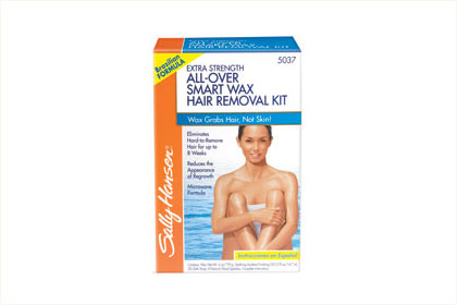 No. 3: Sally Hansen Extra Strength All-Over Body Wax Hair Removal Kit, $9.99