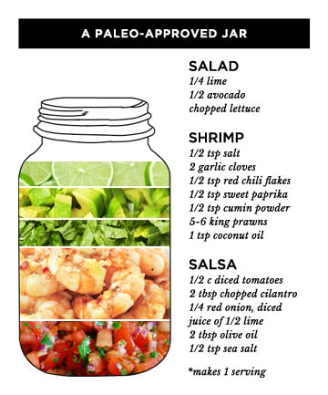 Paleo Mason Jar Salad
