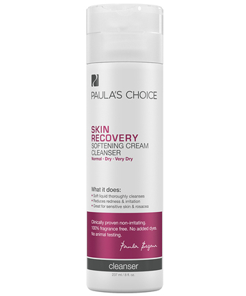 Paula's Choice Skin Recovery Softening Cream Cleanser, $18