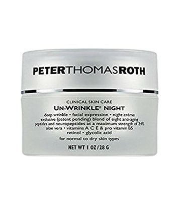 Best Night Cream No. 12: Peter Thomas Roth Un-Wrinkle Night, $110