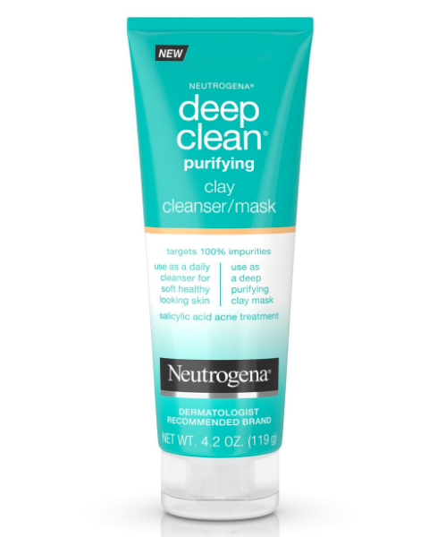 Neutrogena Deep Clean Purifying Clay Cleanser & Mask, $8.49
