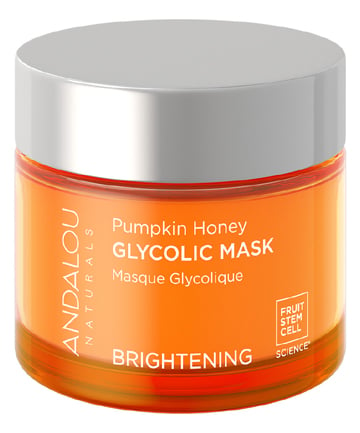 Andalou Naturals Brightening Pumpkin Honey Glycolic Mask, $9.84