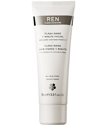 Ren Flash Rinse 1 Minute Facial with Water Activated Vitamin C, $48
