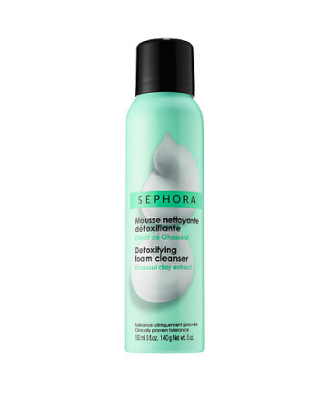 Sephora Collection Detoxifying Foam Cleanser Ghassoul Clay Extract, $16