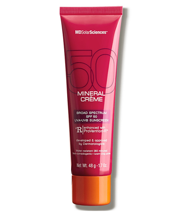 sunbed protection cream