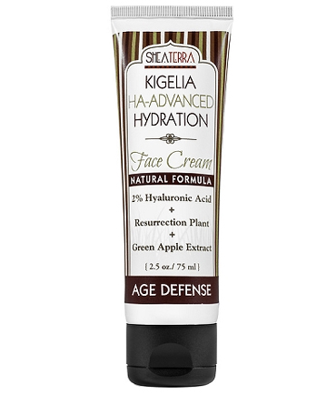 Shea Terra Organics Kigelia HA- Advanced Hydration Face Cream Age Defense, $38