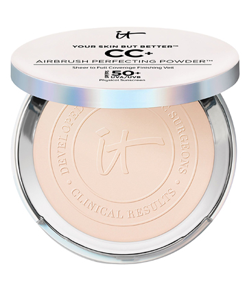 It Cosmetics Your Skin But Better CC+ Airbrush Perfecting Powder SPF 50+, $35