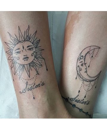 90+ Celestial Tattoos and Meanings | Beautiful small tattoos, Star tattoos,  Small tattoos