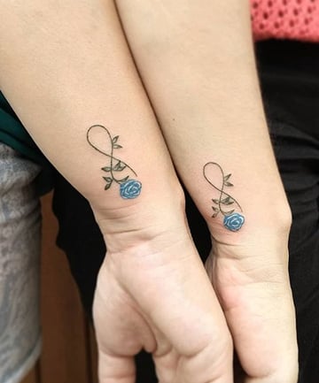 Infinity Sister Tattoo  Buy Online  Etsy