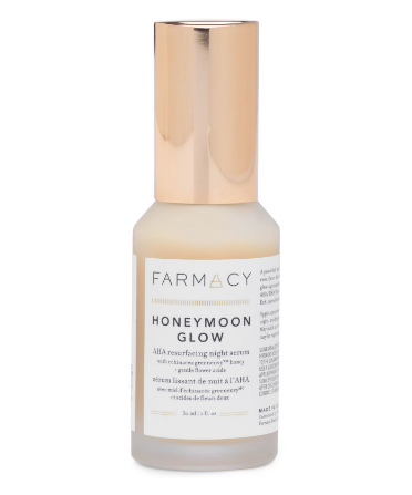 Farmacy Honeymoon Glow AHA Resurfacing Night Serum, $58
