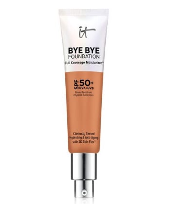 It Cosmetics Bye Bye Foundation Full Coverage Moisturizer with SPF 50, $39.50