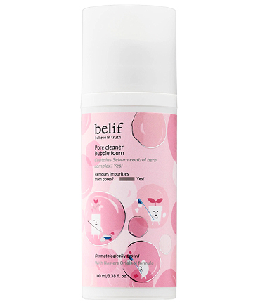 Belif Pore Cleaner Bubble Foam, $36